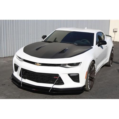 2016-2018 Chevy Camaro SS 1LE APR Carbon Fiber Front Splitter + Rods