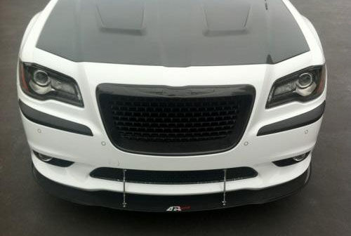 2011-2023 Chrysler 300c SRT APR Carbon Fiber Front Splitter + Rods