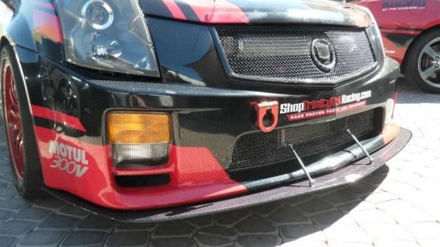 2008-2013 Cadillac CTS-V APR Carbon Fiber Front Splitter With Rods