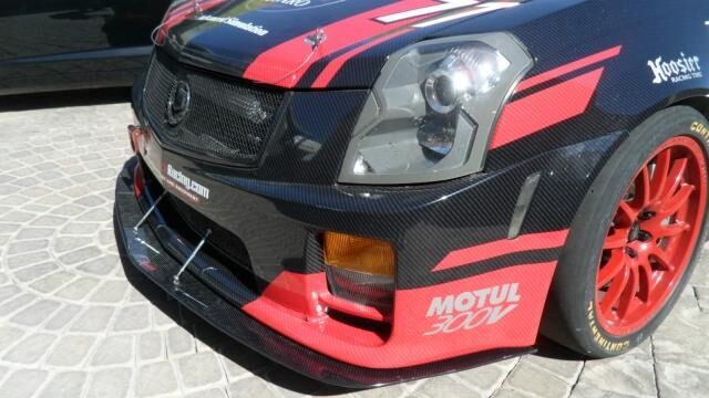 2008-2013 Cadillac CTS-V APR Carbon Fiber Front Splitter With Rods