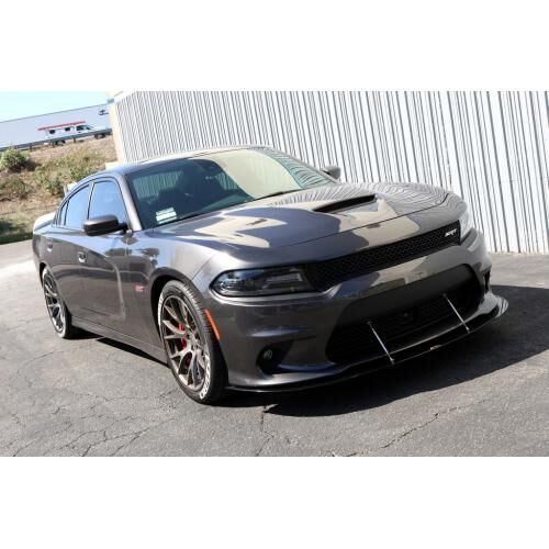 2015-2023 Dodge Charger SRT-8/HellCat/Scat-Pack APR Carbon Fiber Front Splitter With Rods