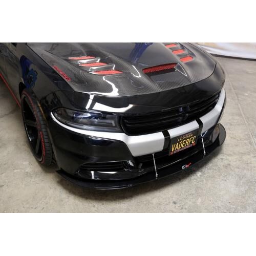 2015-2023 Dodge Charger R/T APR Carbon Fiber Front Splitter + Rods