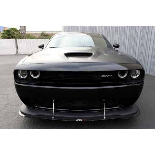2015-2019 Dodge Challenger HellCat APR Carbon Fiber Front Splitter With Rods