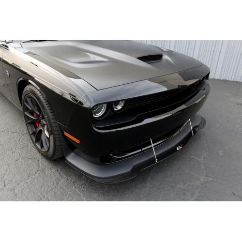 2015-2017 Dodge Challenger HellCat APR Carbon Fiber Front Splitter With Rods