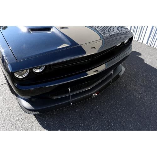 2015-2019 Dodge Challenger Scat-Pack/SRT APR Carbon Fiber Front Splitter With Rods