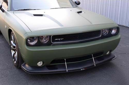 2011-2014 Dodge Challenger SRT-8 APR Carbon Fiber Front Splitter With Rods