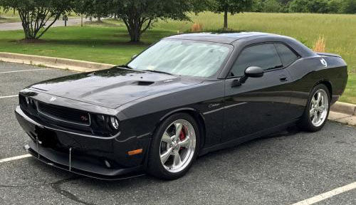 2008-2010 Dodge Challenger R/T APR Carbon Fiber Front Splitter + Rods