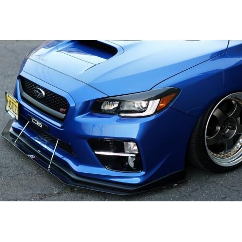 2015-2016 Subaru WRX & STI w/Factory Lip APR Carbon Fiber Front Splitter With Rods