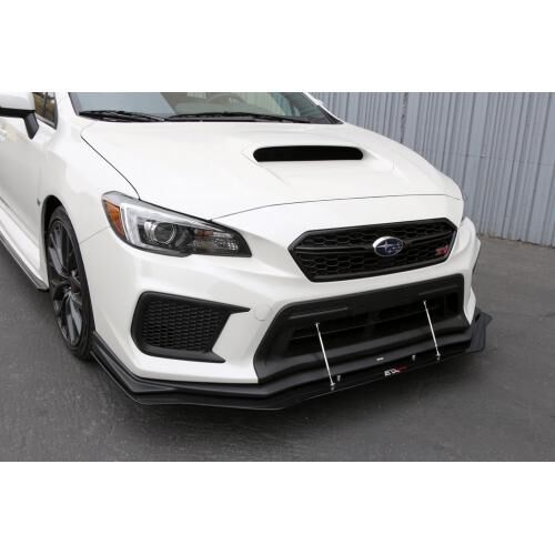 2018-2021 Subaru Impreza WRX/STI APR Carbon Fiber Front Splitter + Rods w/Factory Front Lip
