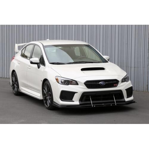 2018-2021 Subaru Impreza WRX/STI APR Carbon Fiber Front Splitter + Rods w/Factory Front Lip