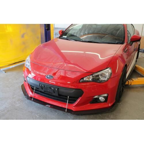2013-2014 Subaru BRZ APR Carbon Fiber Front Splitter With Rods
