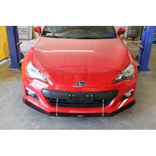 2013-2014 Subaru BRZ APR Carbon Fiber Front Splitter With Rods