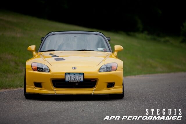 2004-2009 Honda S2000 AP2 APR Carbon Fiber Front Splitter With Rods