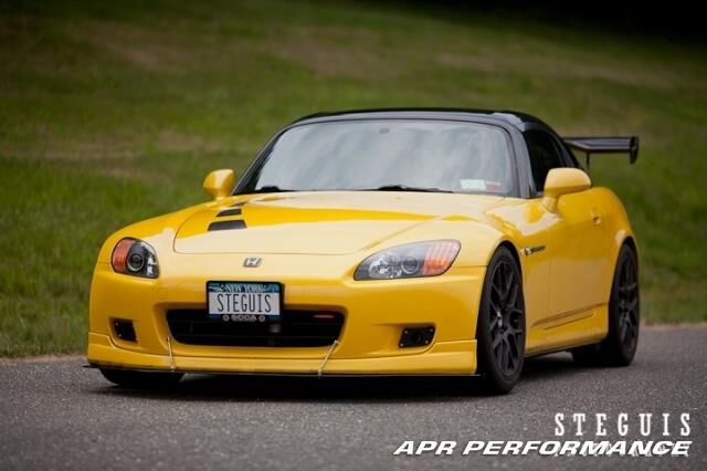 2004-2009 Honda S2000 AP2 APR Carbon Fiber Front Splitter With Rods