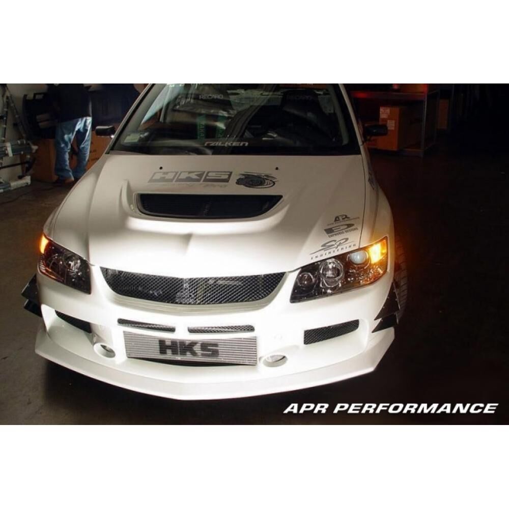 2003-2007 Mitsubishi EVO 8/9 APR Fiberglass Front Bumper w/Front Air Dam