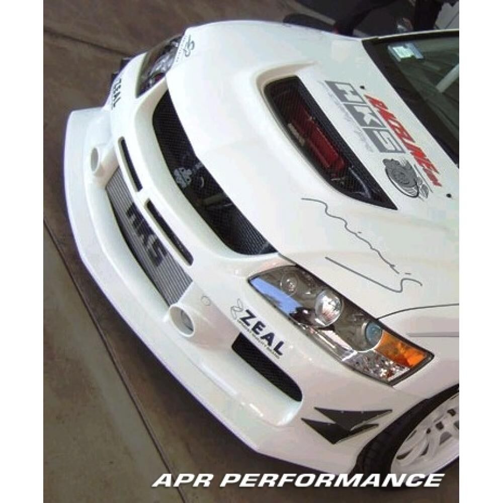 2003-2007 Mitsubishi EVO 8/9 APR Fiberglass Front Bumper w/Front Air Dam