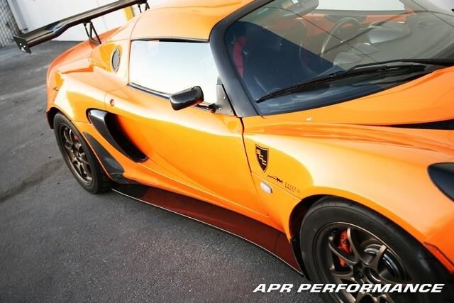 2005-2013 Lotus Elise/Exige APR Carbon Fiber Side Splitters/Rocker Extensions
