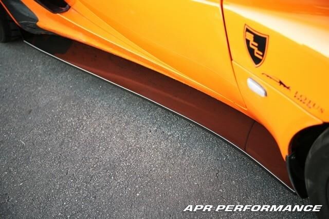 2005-2013 Lotus Elise/Exige APR Carbon Fiber Side Splitters/Rocker Extensions