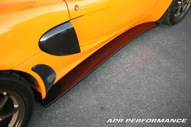 2005-2013 Lotus Elise/Exige APR Carbon Fiber Side Splitters/Rocker Extensions
