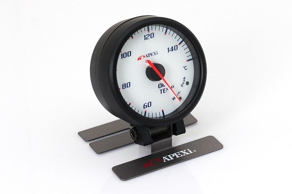 APEXi EL II System Gauge Oil Temp Black Display / Black Ring