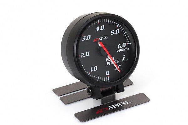 APEXi EL II System Gauge Fuel Pressure White Display / Black Ring