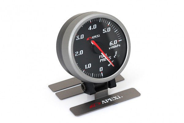 APEXi EL II System Gauge Fuel Pressure White Display / Black Ring - 403-A964