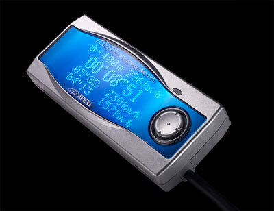 APEXi Electronics RSM-GP Rev Speed Meter Silver with Blue VFD Display