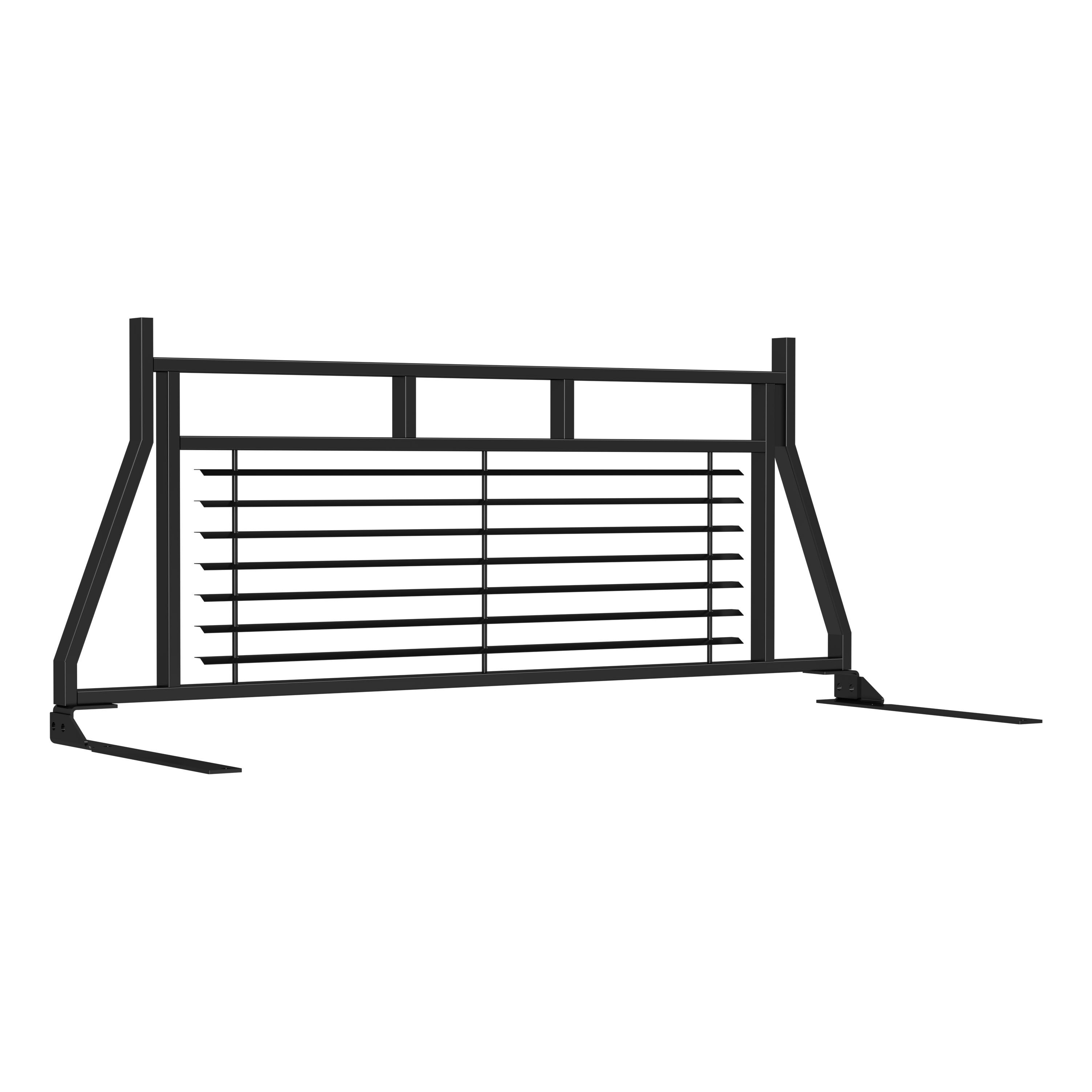 1999-2016 Ford F-350 Aries Black Classic Headache Rack