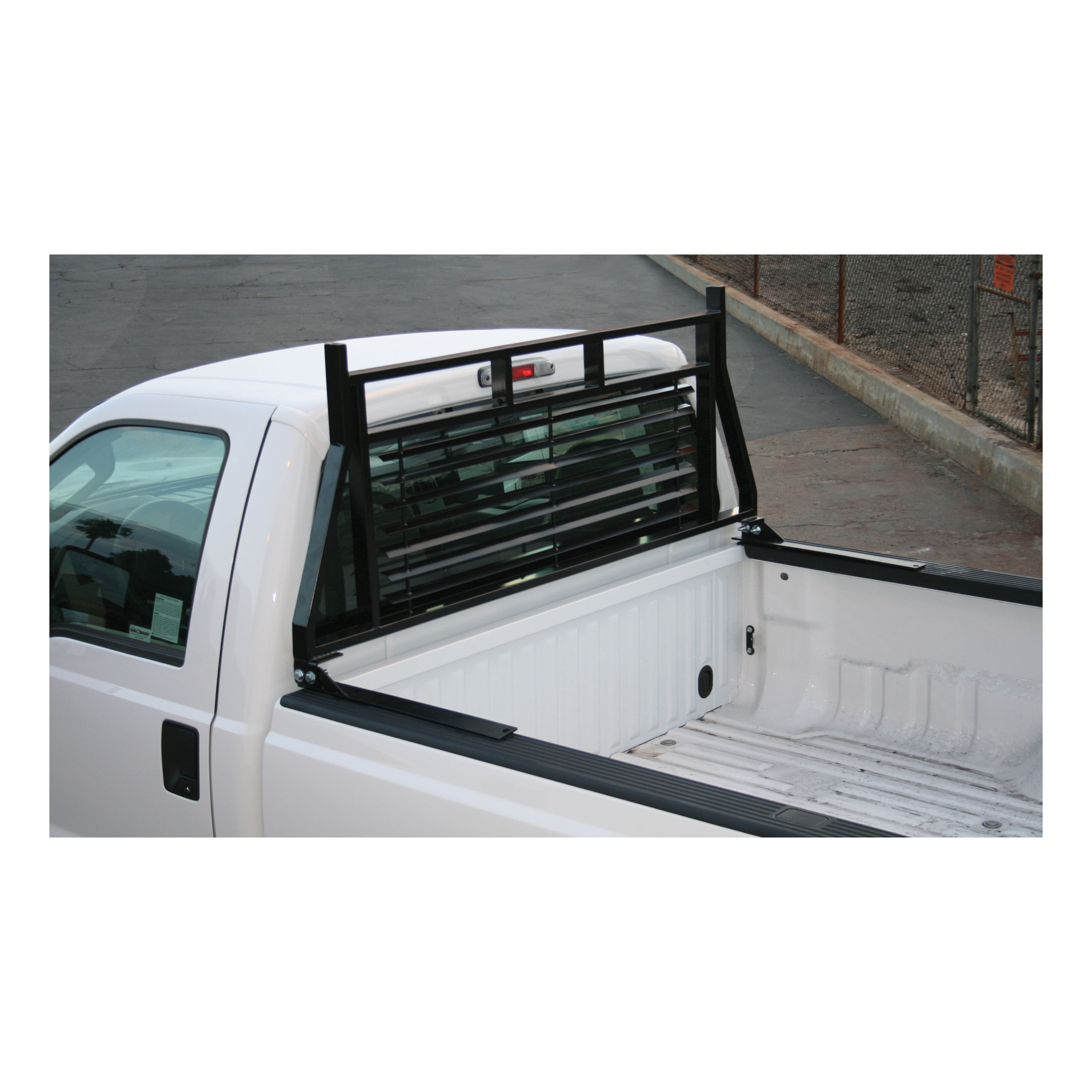 1999-2016 Ford F-350 Aries Black Classic Headache Rack