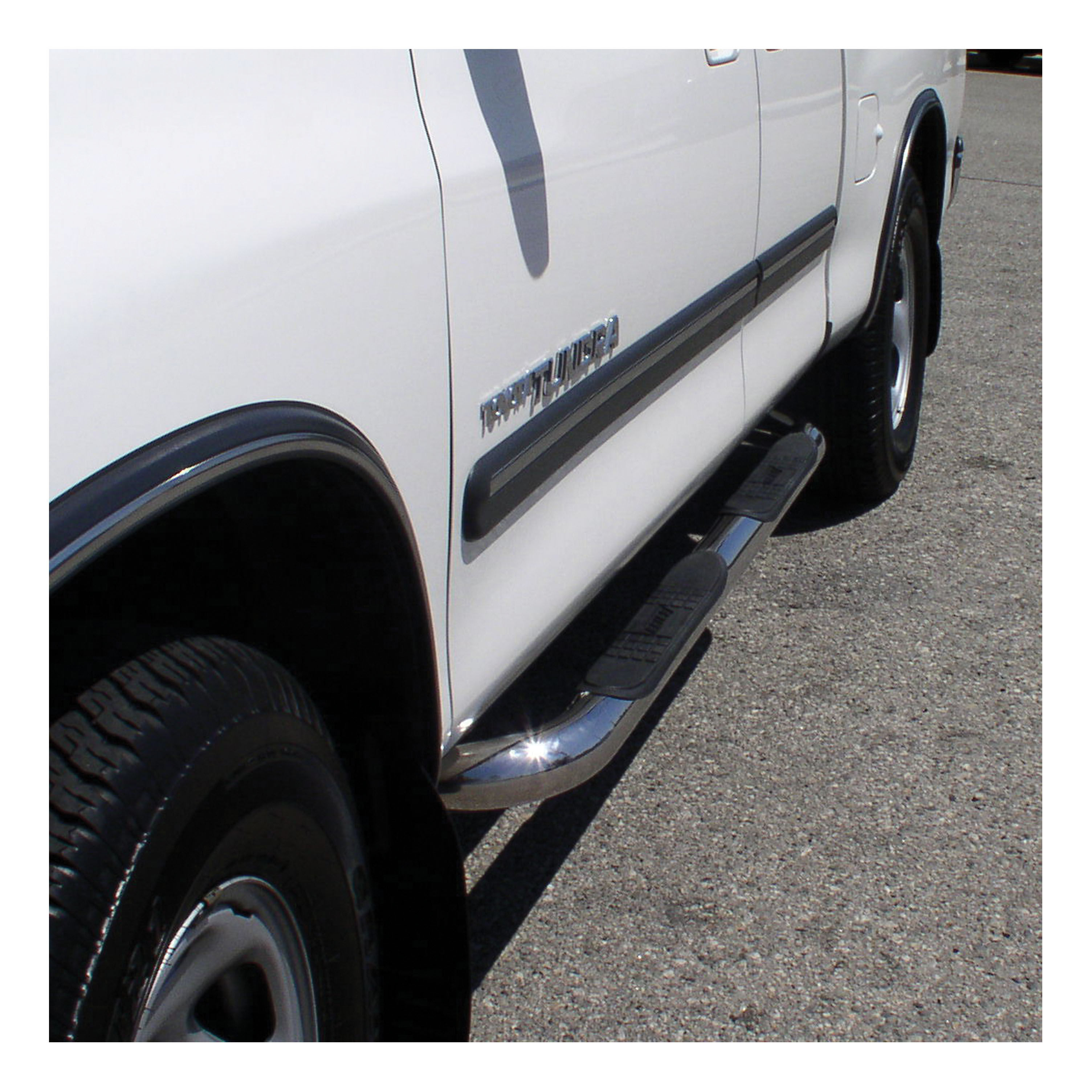 2000-2006 Toyota Tundra Aries Stainless 3" Round Side Bars Extended Cab