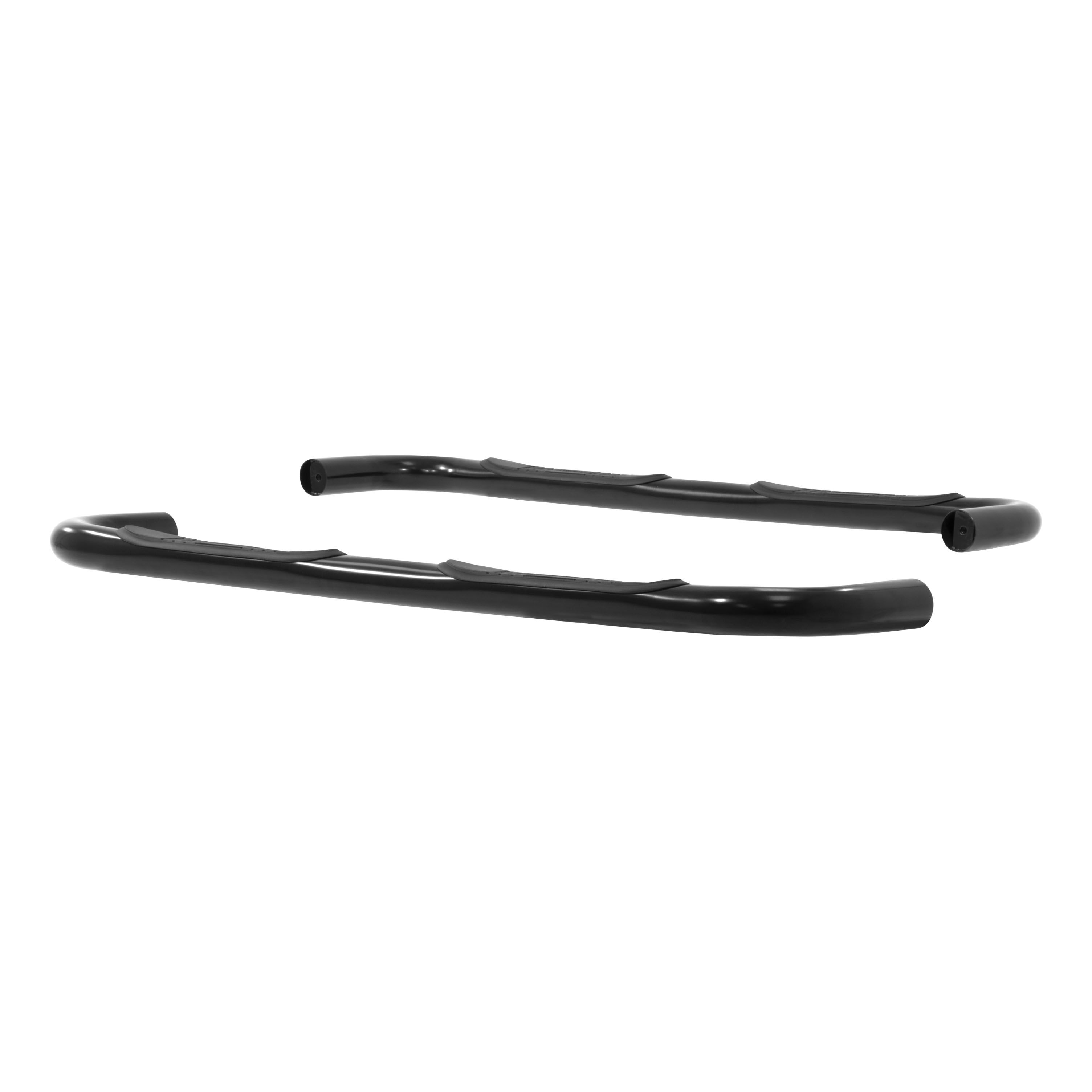 2000-2006 Toyota Tundra Aries 3" Round Semi-Gloss Black Steel Side Bars Extended Cab