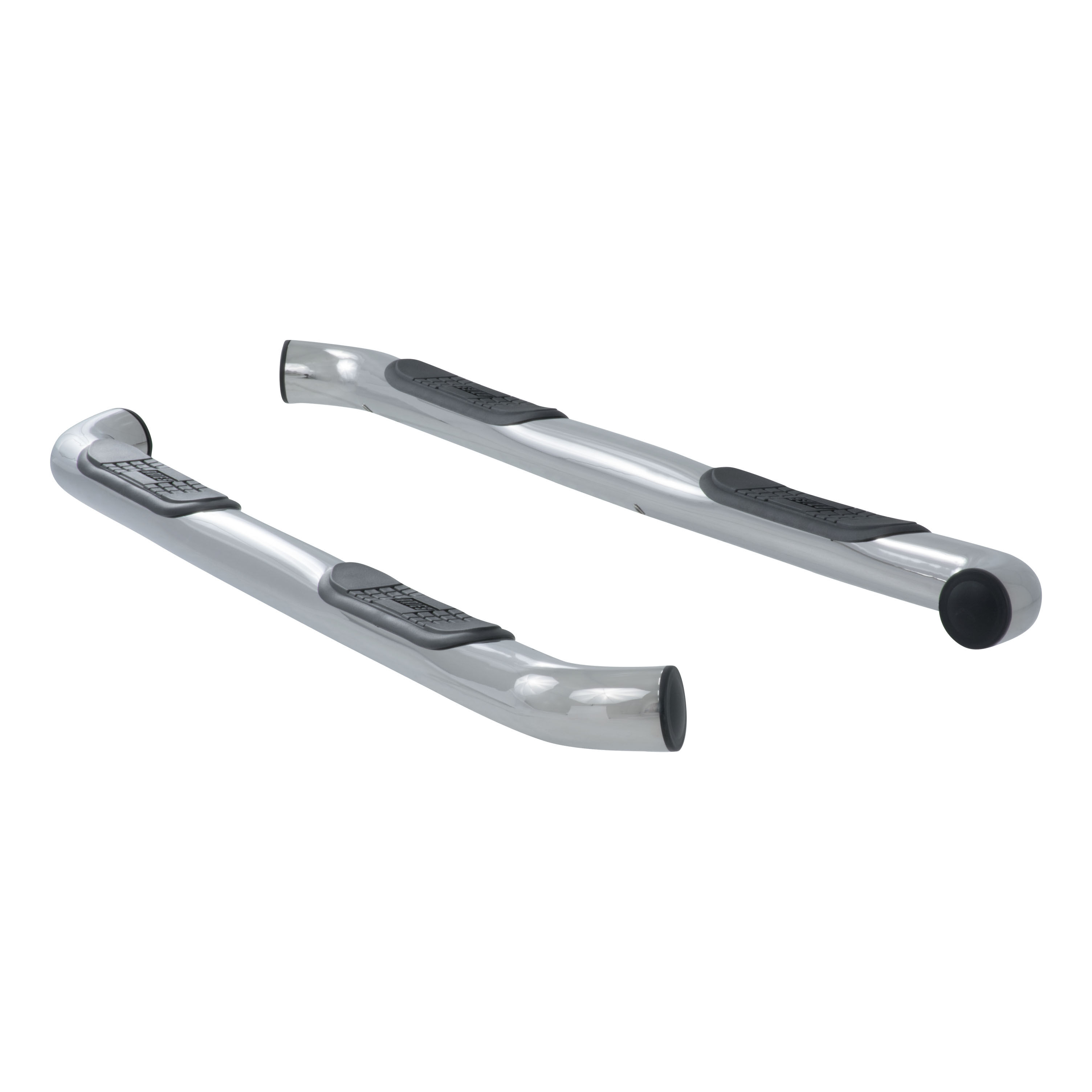 2005-2017 Toyota Tacoma Aries Stainless 3" Round Side Bars CREW CAB