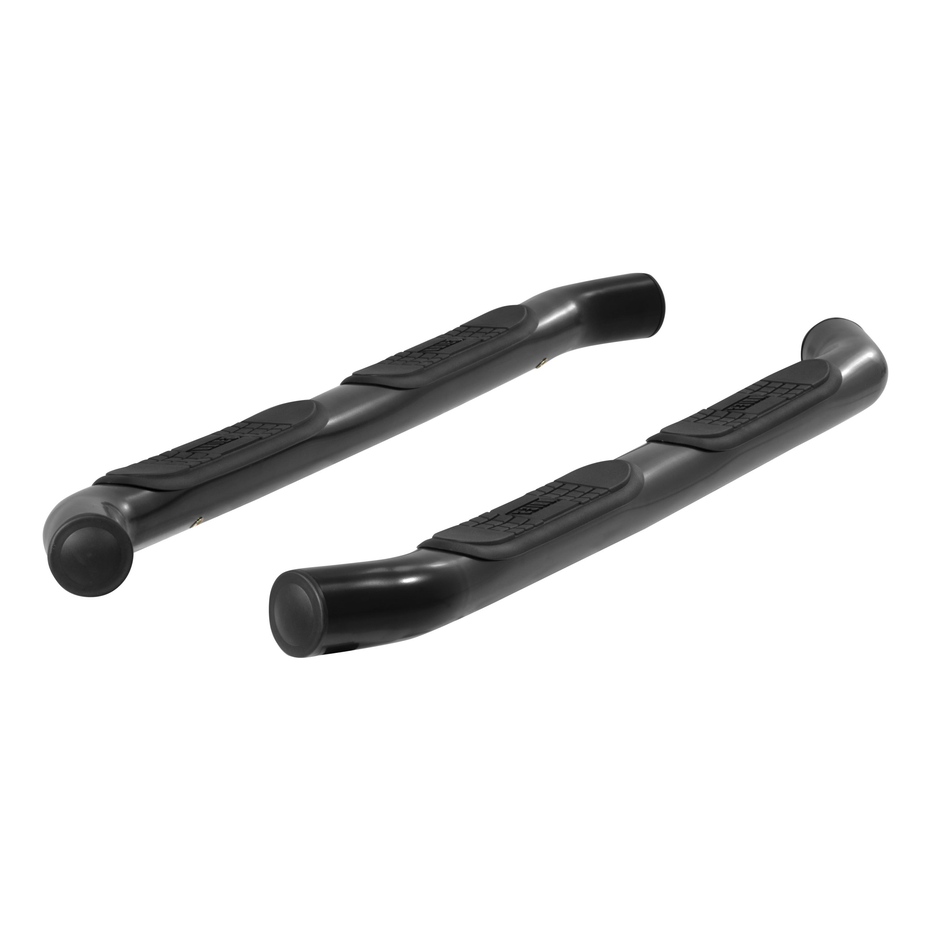 2007-2014 Toyota FJ Cruiser Aries 3" Round Semi-Gloss Black Steel Side Bars - 202011