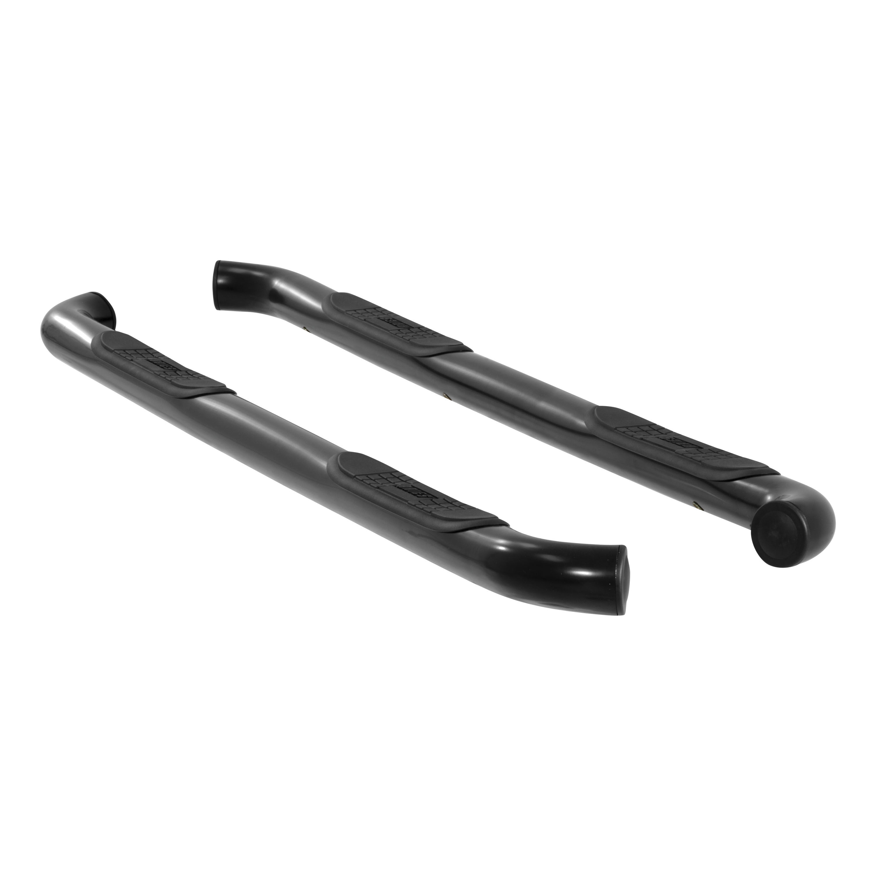 2007-2018 Toyota Tundra Aries 3" Round Semi-Gloss Black Steel Side Bars Limited/Extended Cab
