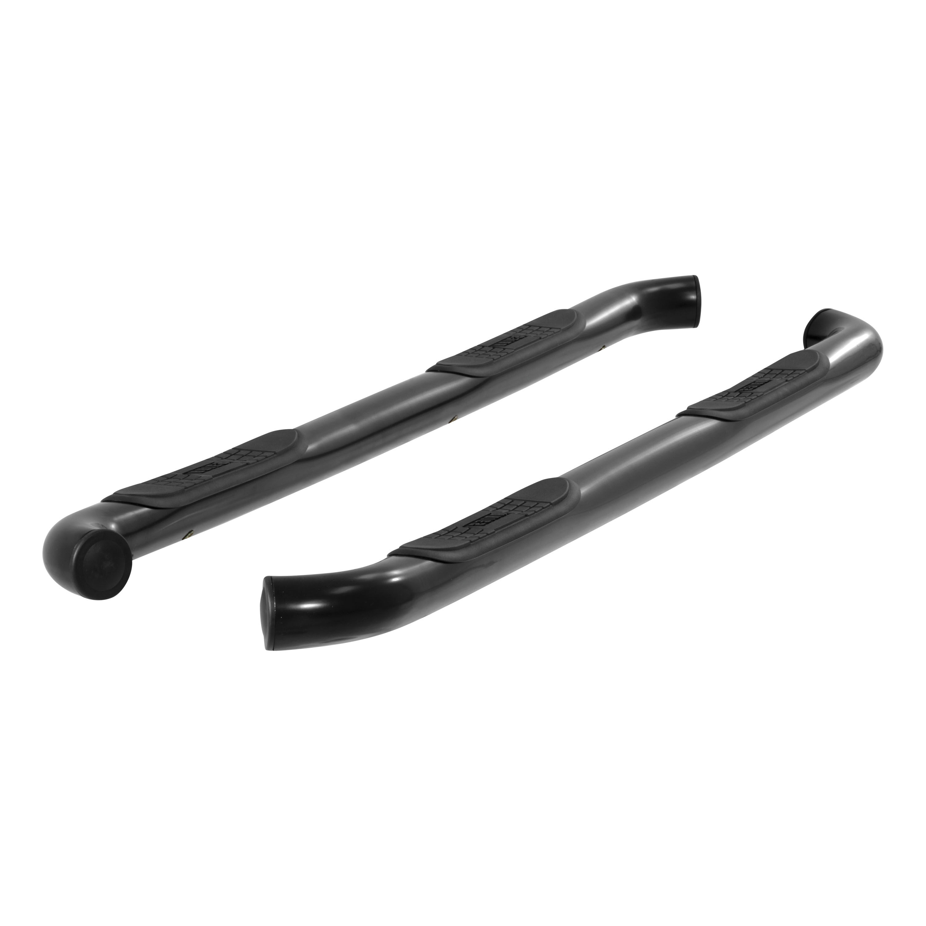 2007-2018 Toyota Tundra Aries 3" Round Semi-Gloss Black Steel Side Bars Limited/Extended Cab - 202012
