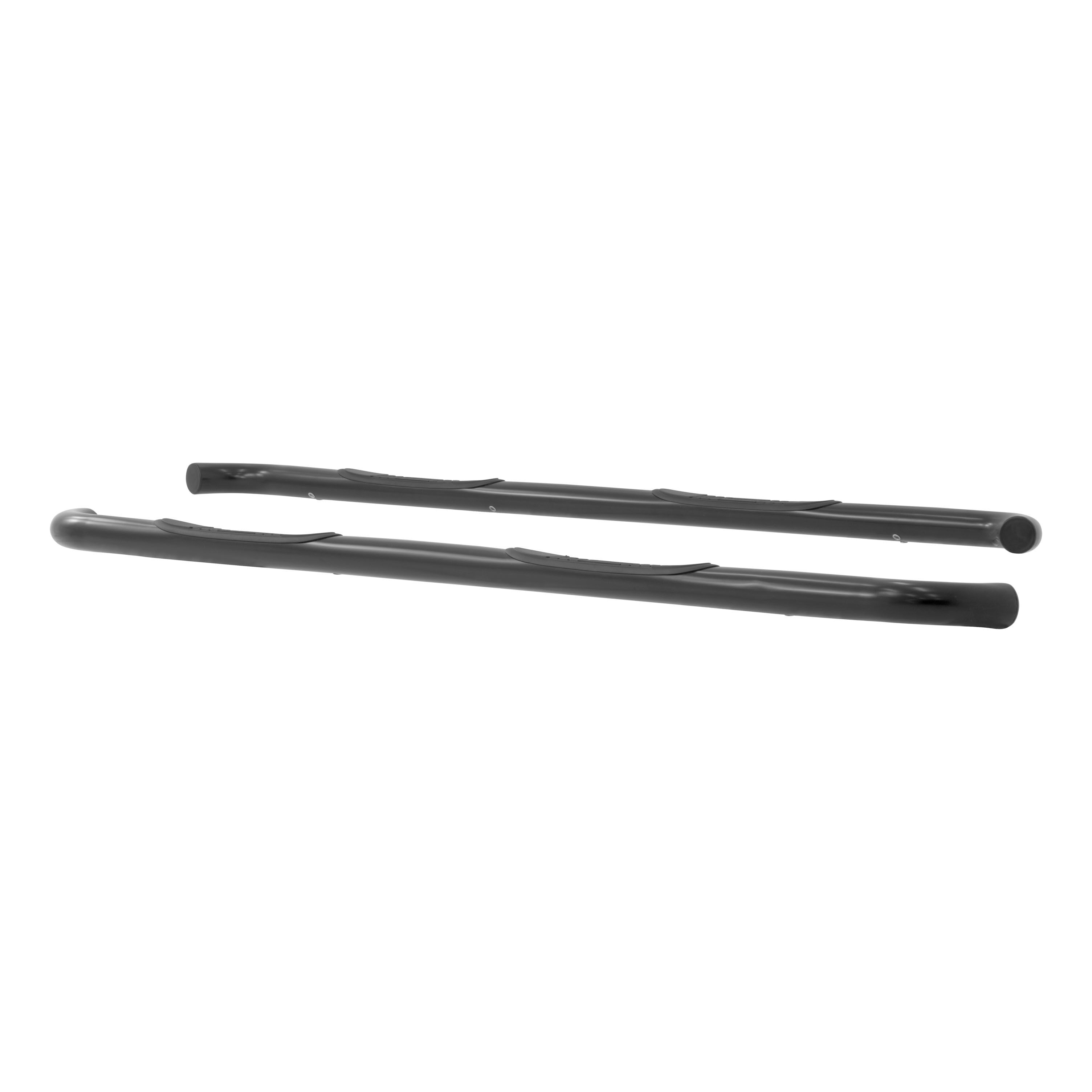 2007-2018 Toyota Tundra Aries 3" Round Semi-Gloss Black Steel Side Bars Limited/Crew Cab
