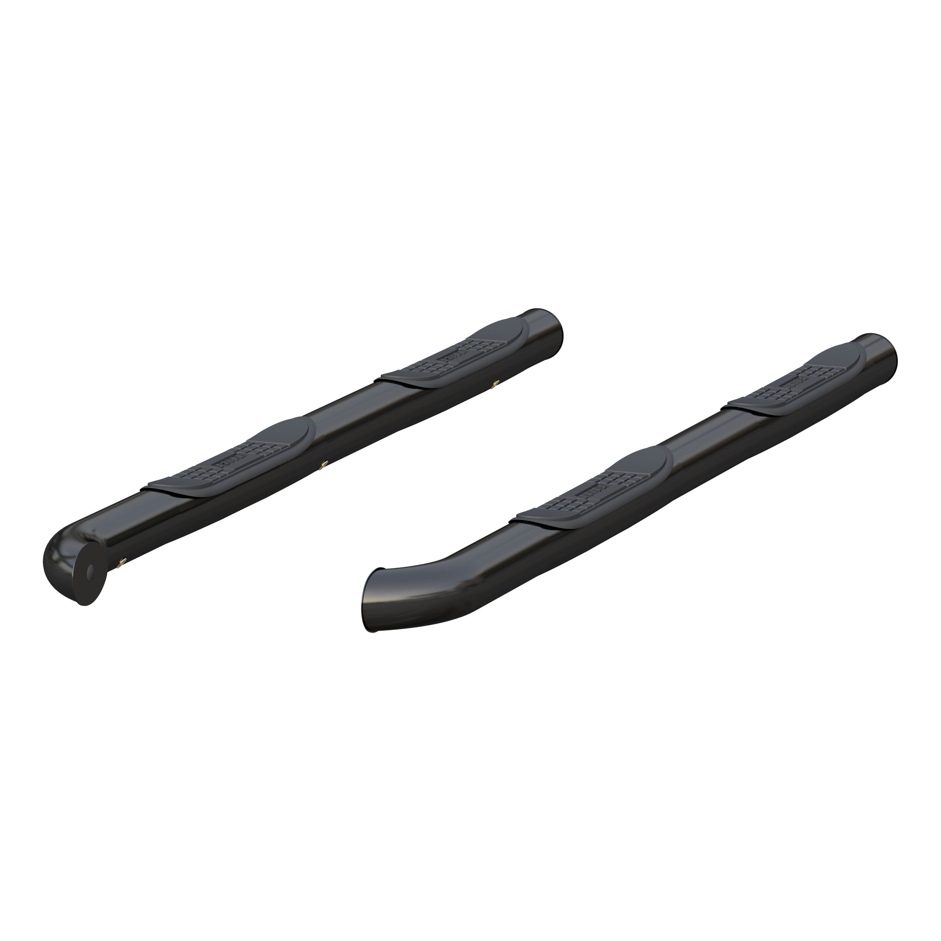 2014-2016 Toyota 4Runner Aries 3" Round Semi-Gloss Black Steel Side Bars SR5/Trail - 202022