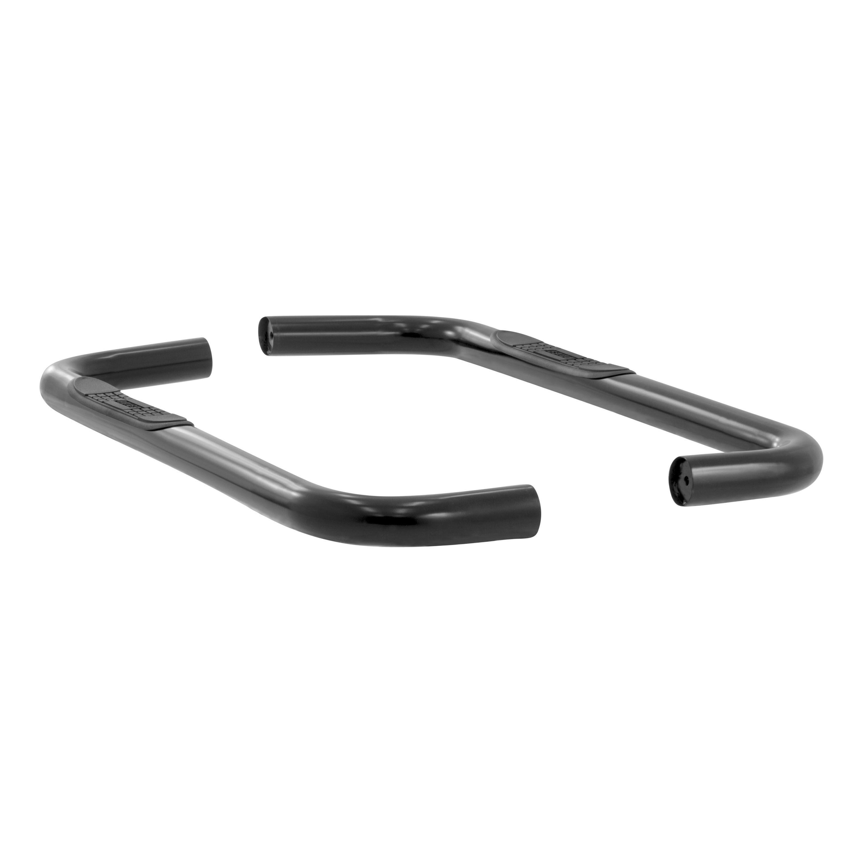 1983-1997 Ford Ranger Aries 3" Round Semi-Gloss Black Steel Side Bars SUPER CAB