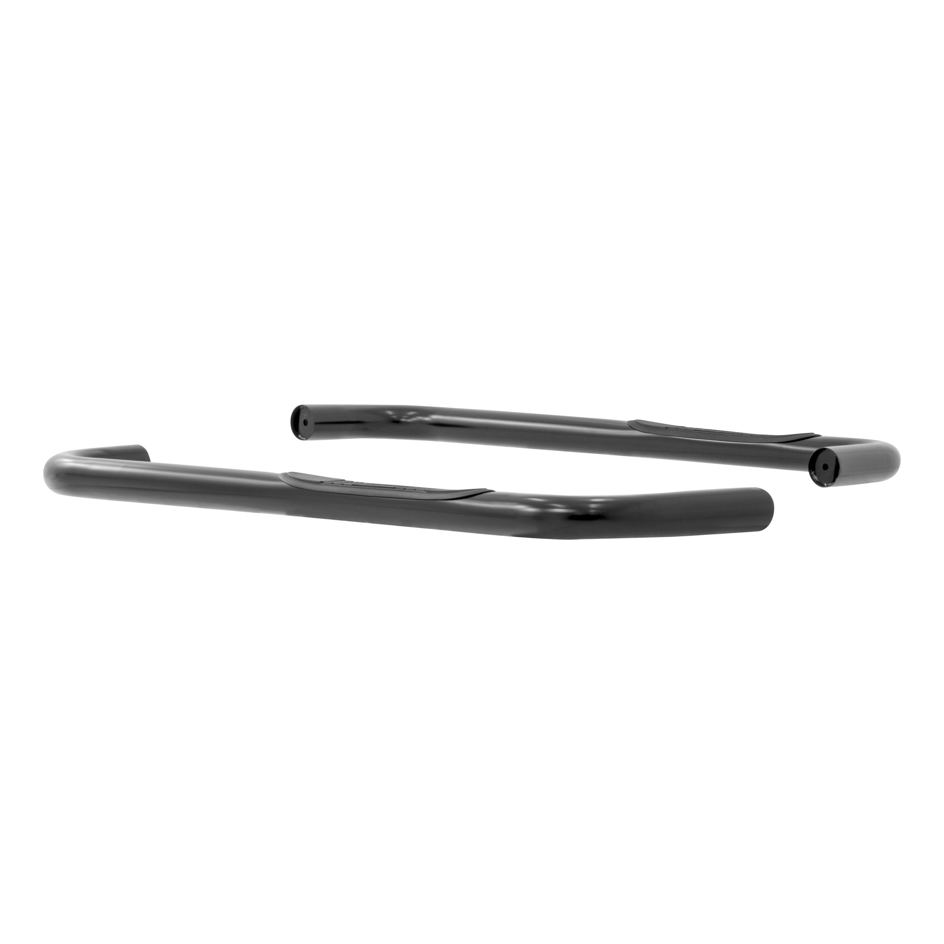 1983-1997 Ford Ranger Aries 3" Round Semi-Gloss Black Steel Side Bars SUPER CAB