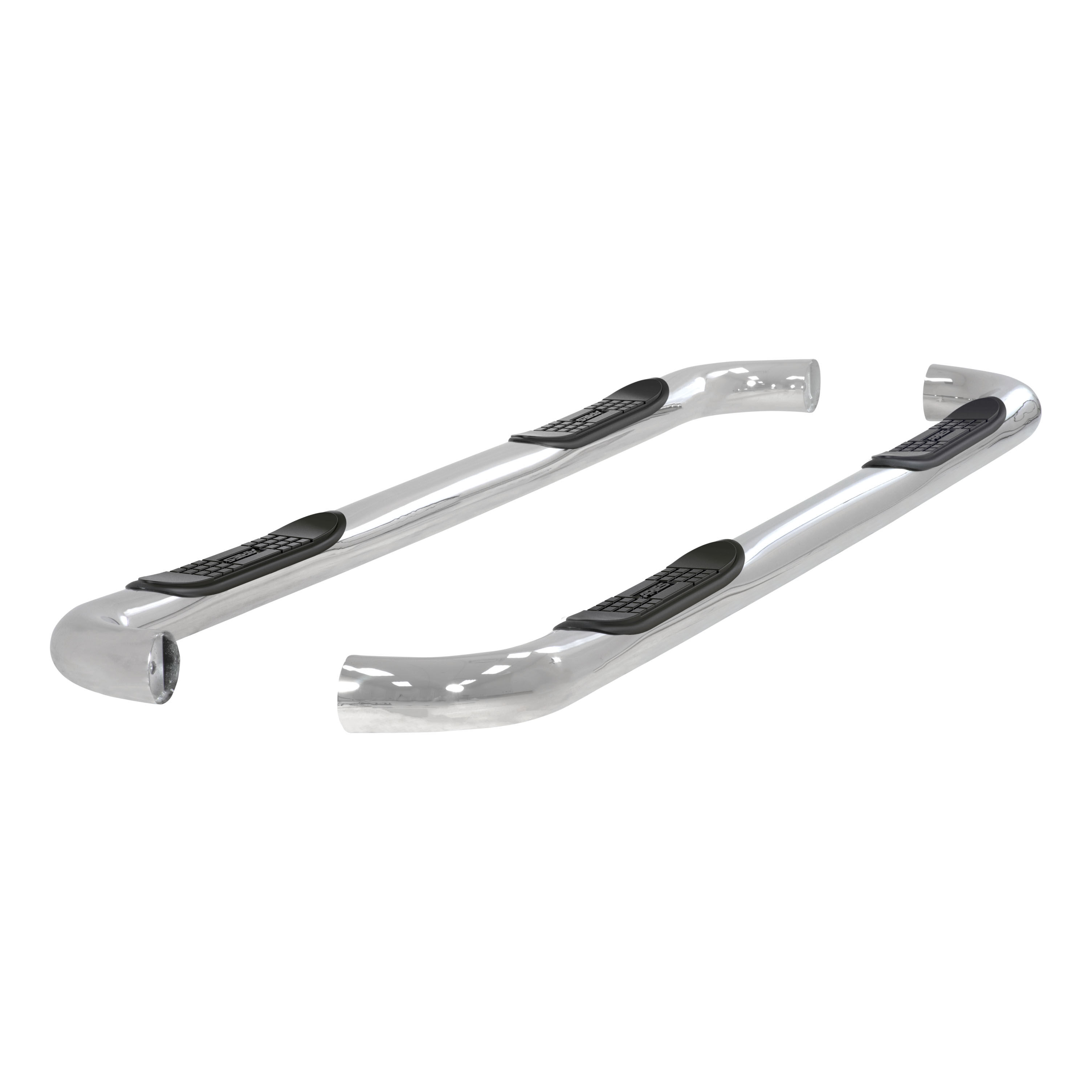 1999-2016 Ford F-350 Aries Stainless 3" Round Side Bars SUPER CREW CAB - 203006-2
