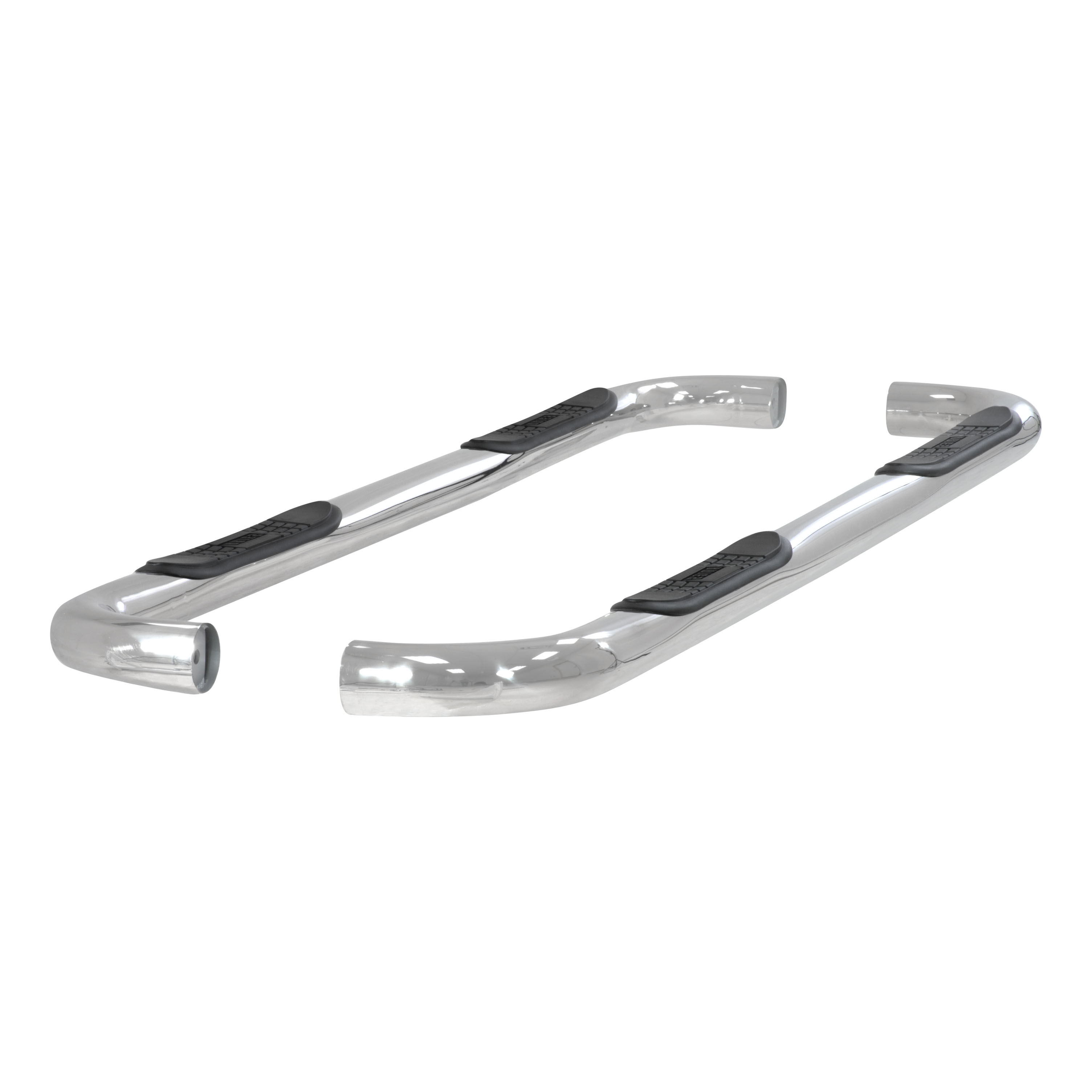 2001-2003 Ford F-150 Aries Stainless 3" Round Side Bars SUPER CREW CAB - 203009-2