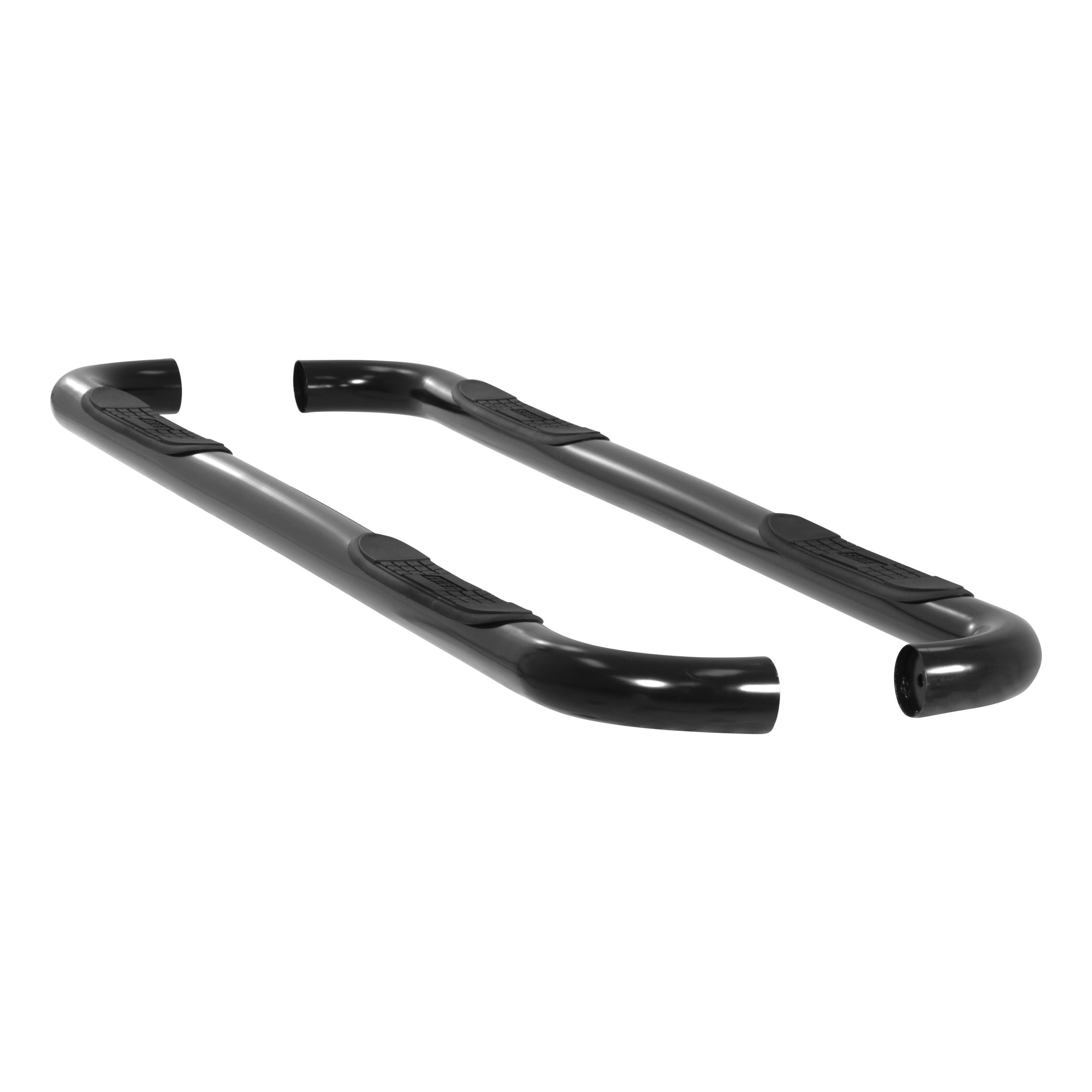 2001-2006 Ford Explorer Sport Trac Aries 3" Round Semi-Gloss Black Steel Side Bars