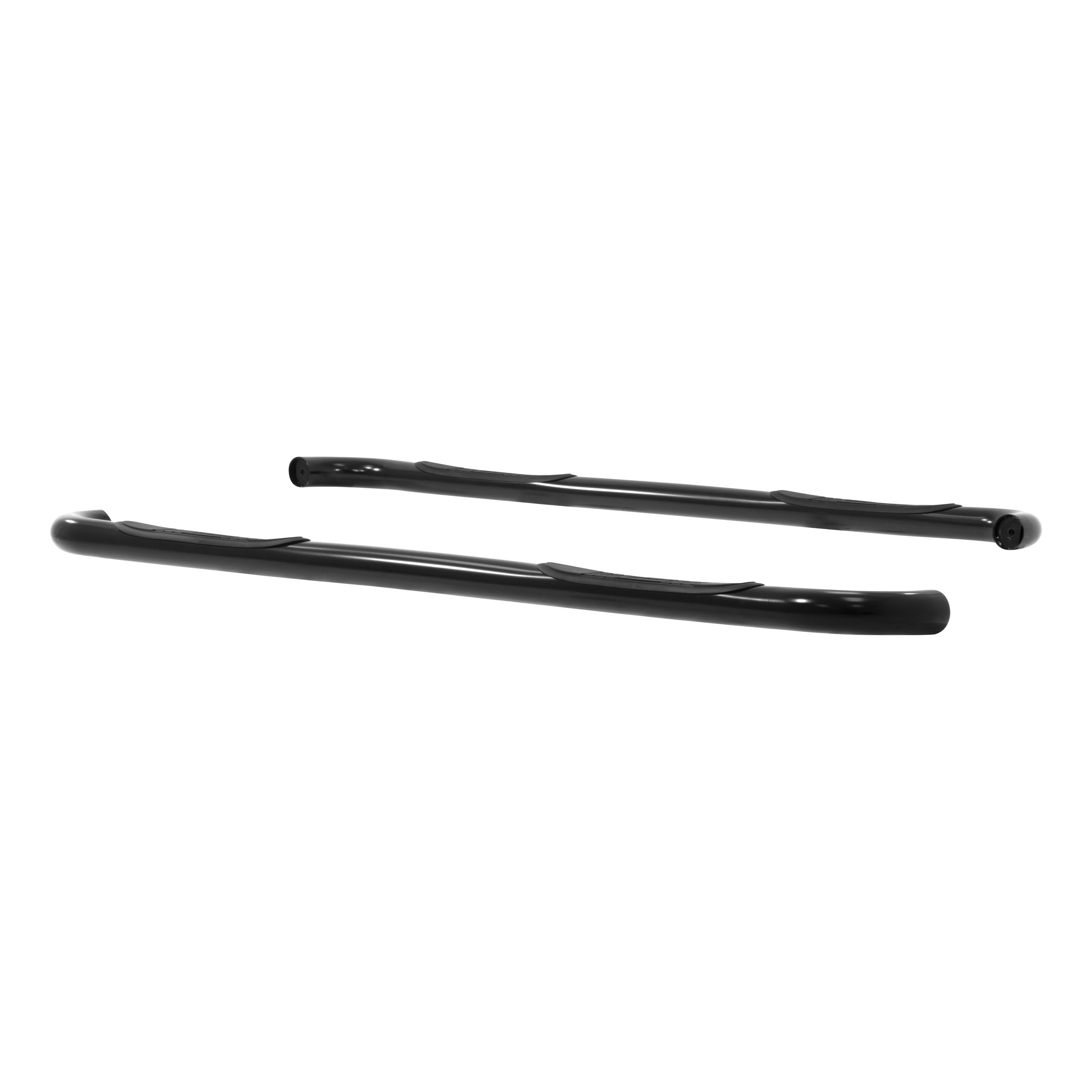 2001-2006 Ford Explorer Sport Trac Aries 3" Round Semi-Gloss Black Steel Side Bars