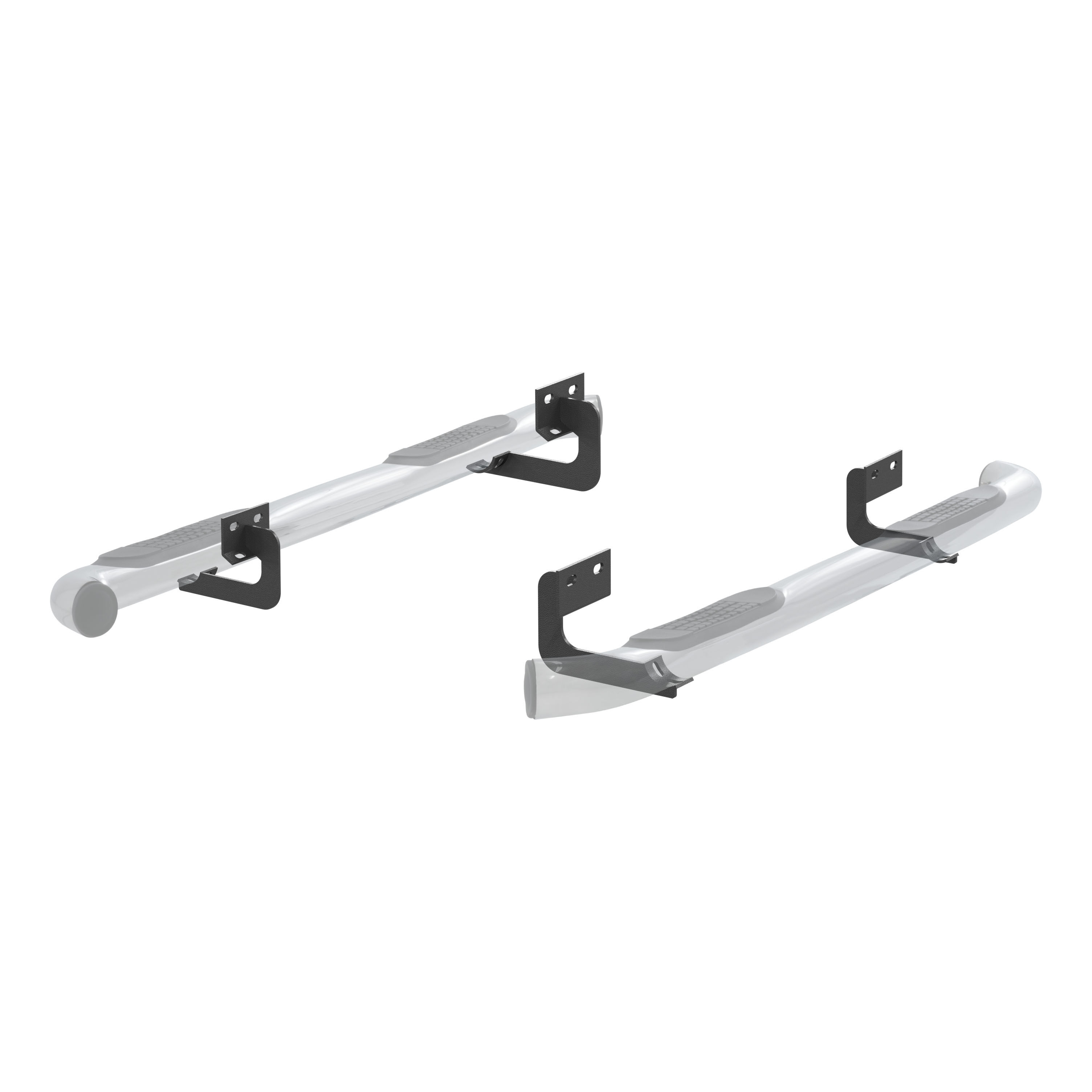 2004-2008 Ford F-150 Aries Stainless 3" Round Side Bars SUPER CREW CAB