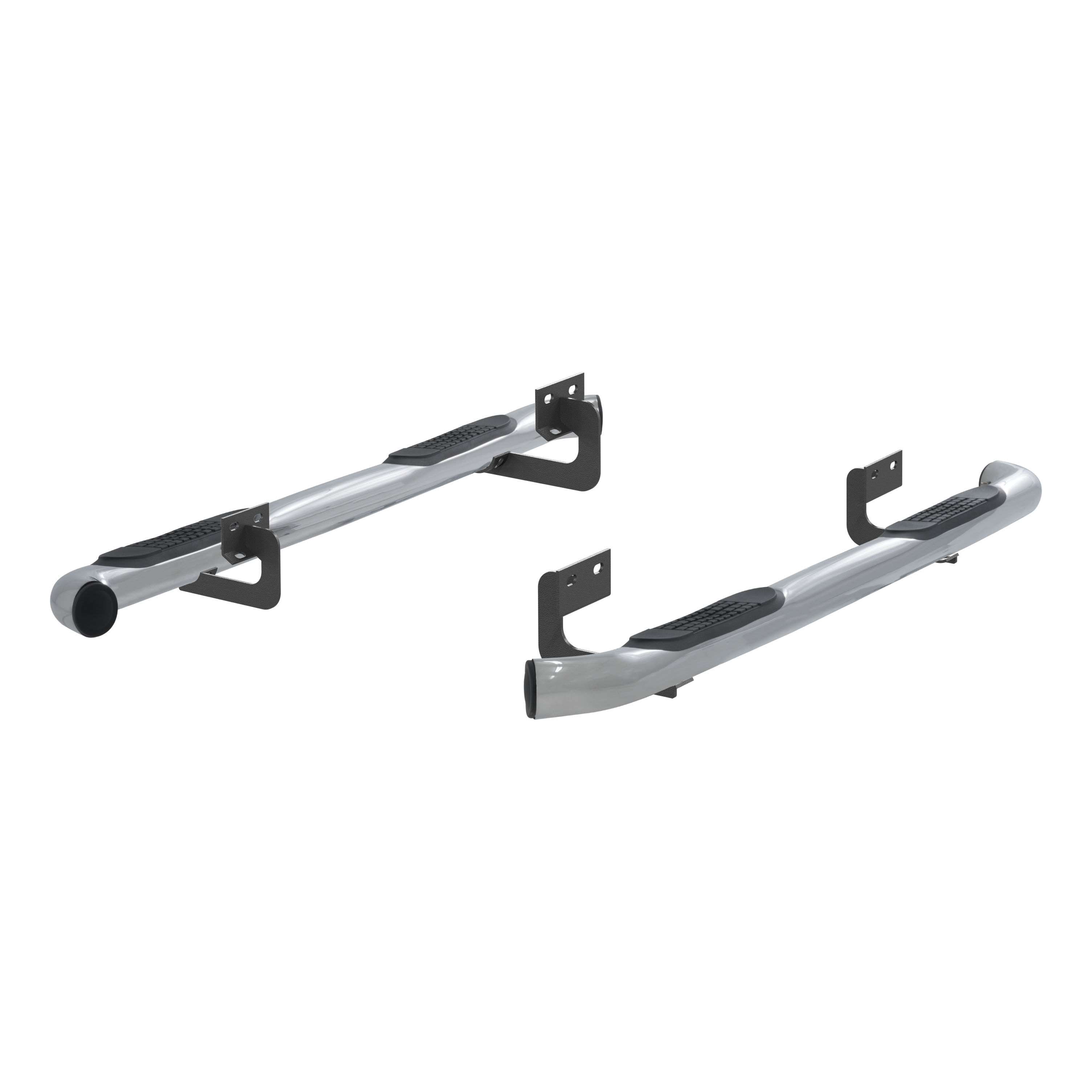2004-2008 Ford F-150 Aries Stainless 3" Round Side Bars SUPER CREW CAB