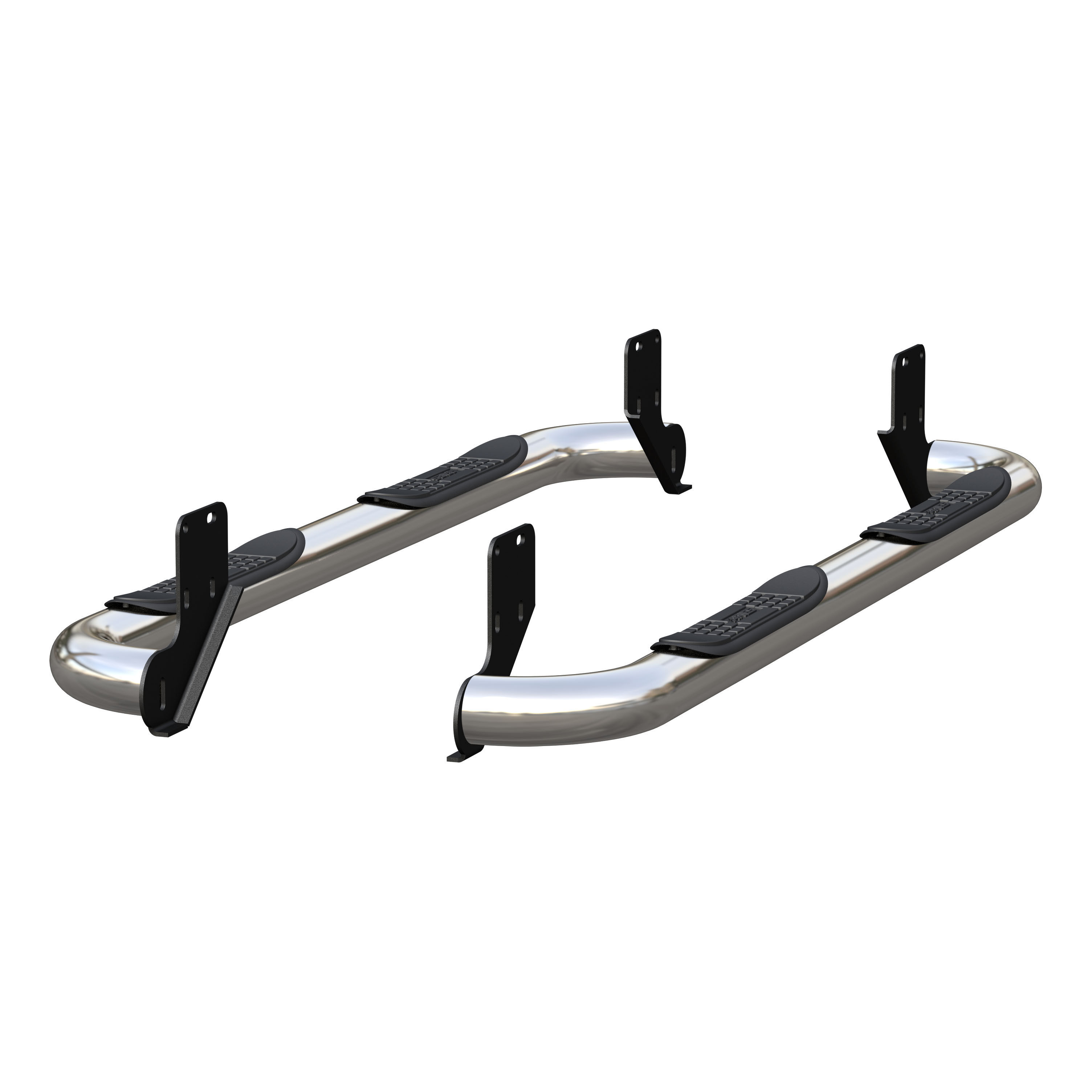 1999-2016 Ford F-350 Aries Stainless 3" Round Side Bars Extended Cab