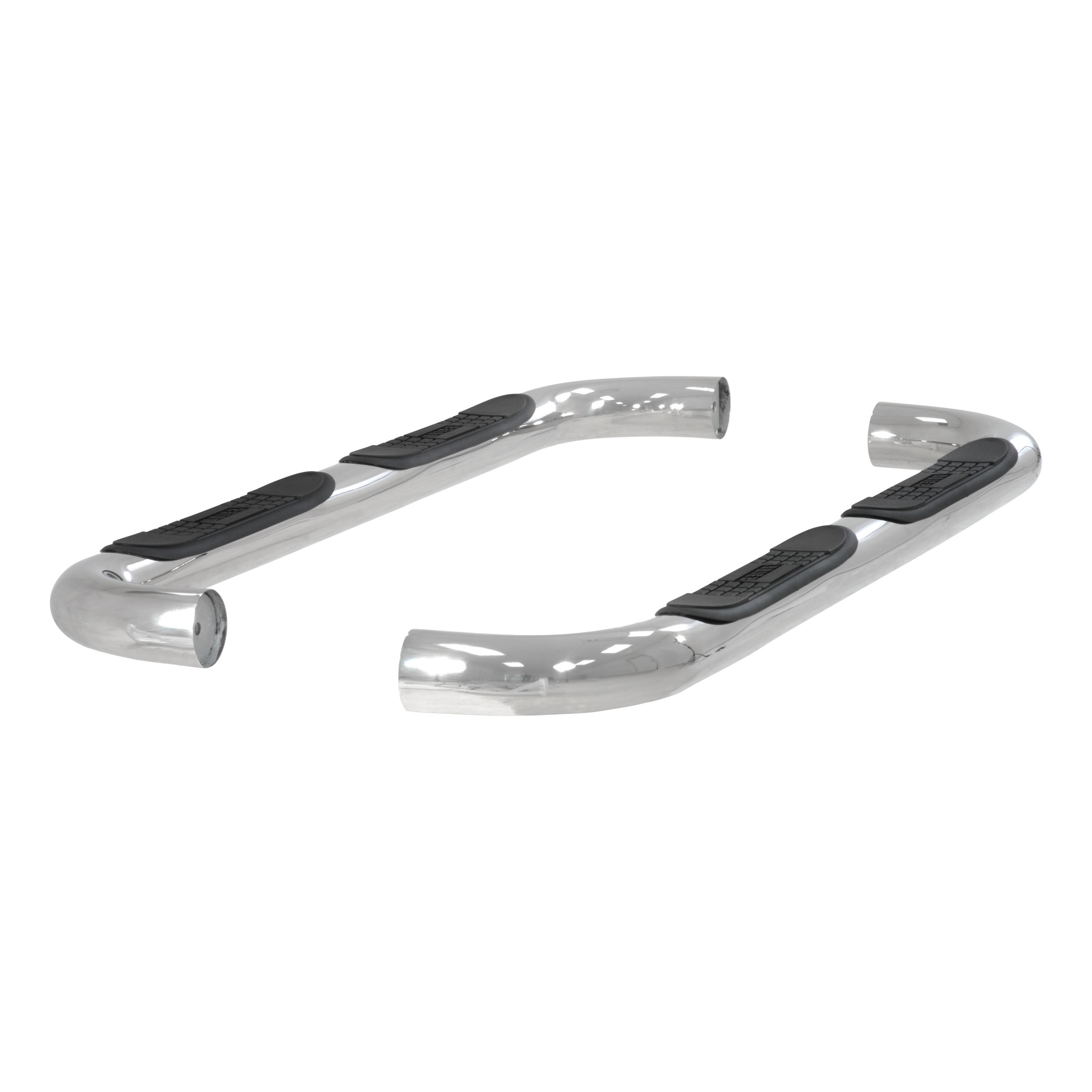 1998-2012 Ford Ranger Aries Stainless 3" Round Side Bars SUPER CAB (4-DOOR) - 203033-2