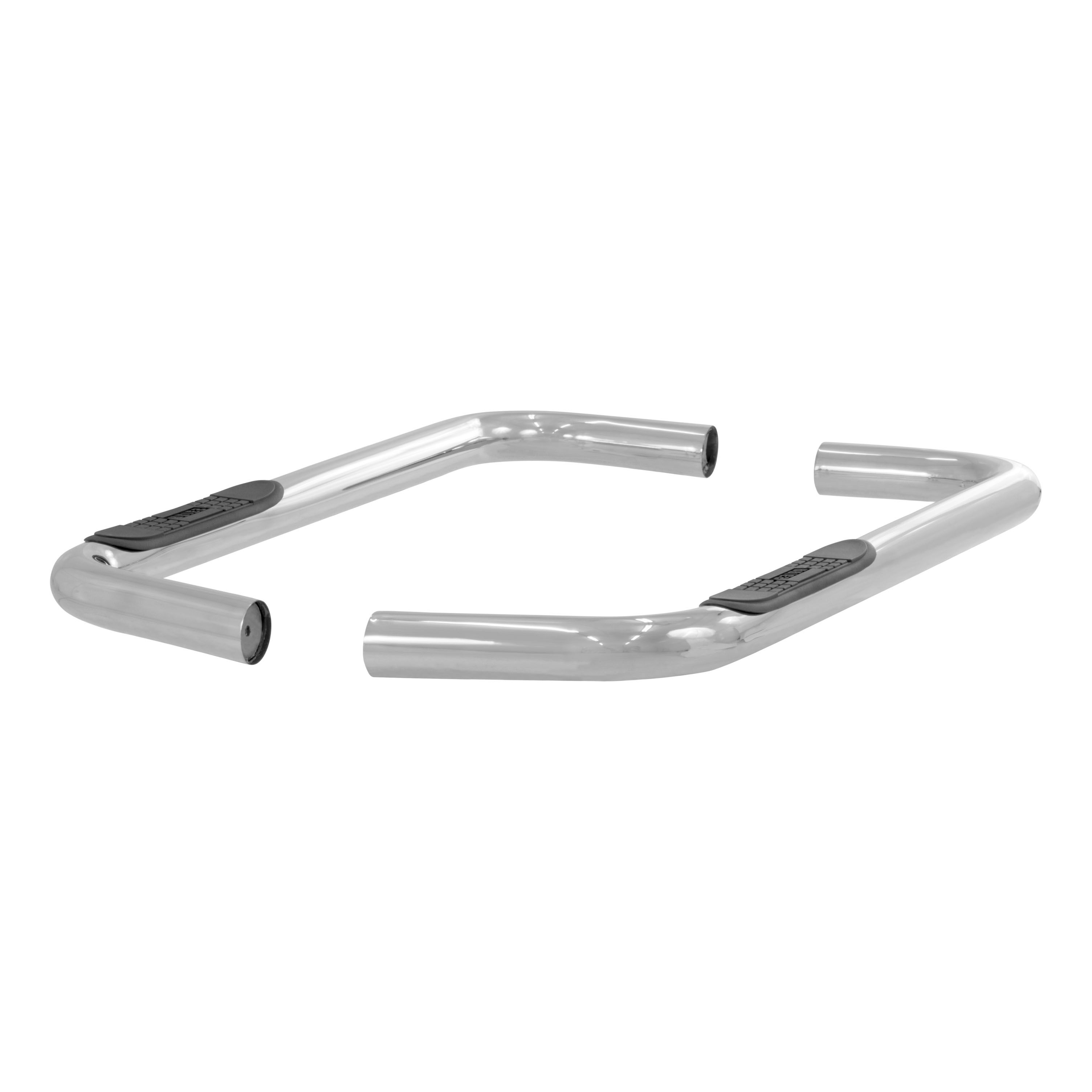 1998-2010 Ford Ranger Aries 3" Round Semi-Gloss Black Steel Side Bars SUPER CAB (2-DOOR)