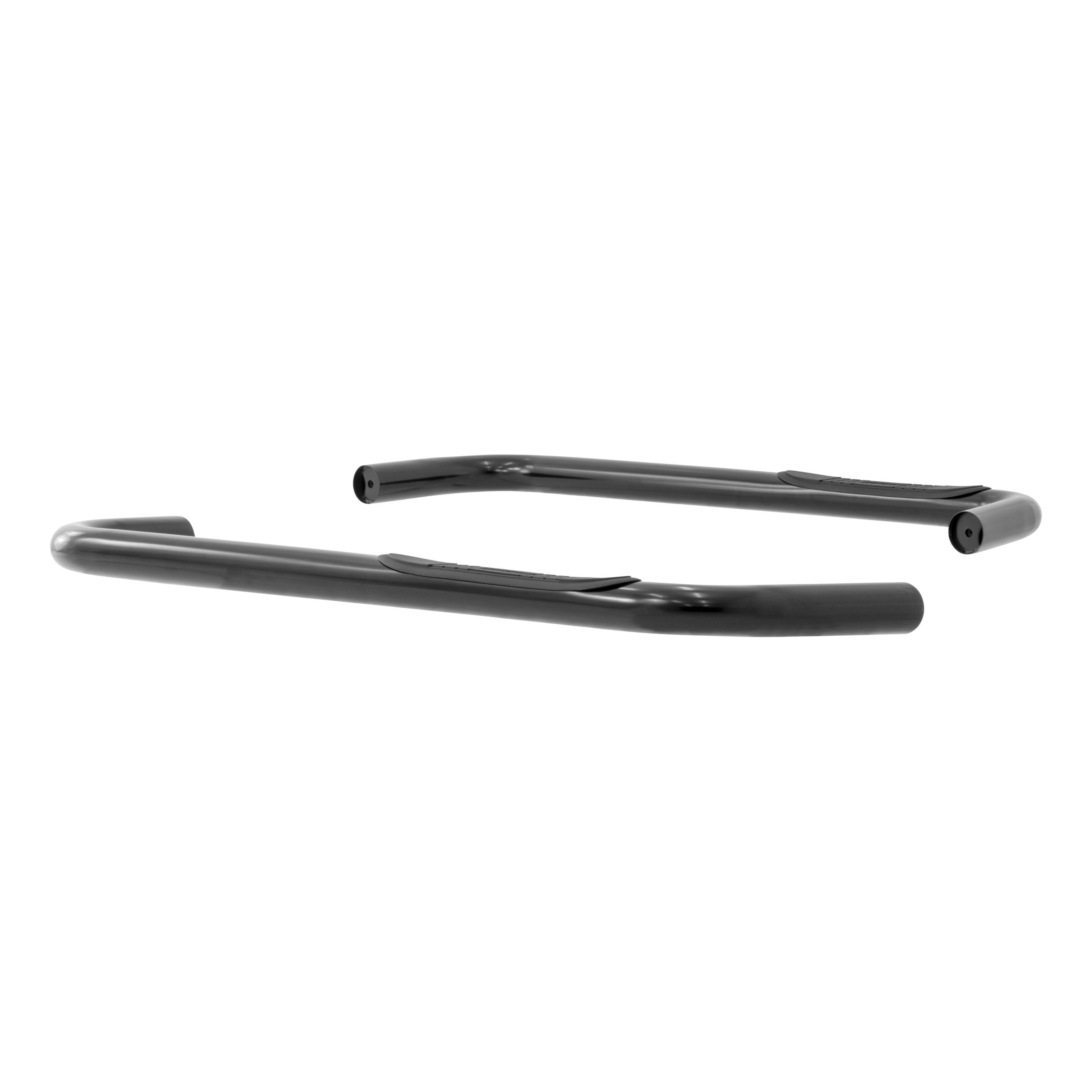 1998-2010 Ford Ranger Aries 3" Round Semi-Gloss Black Steel Side Bars SUPER CAB (2-DOOR)