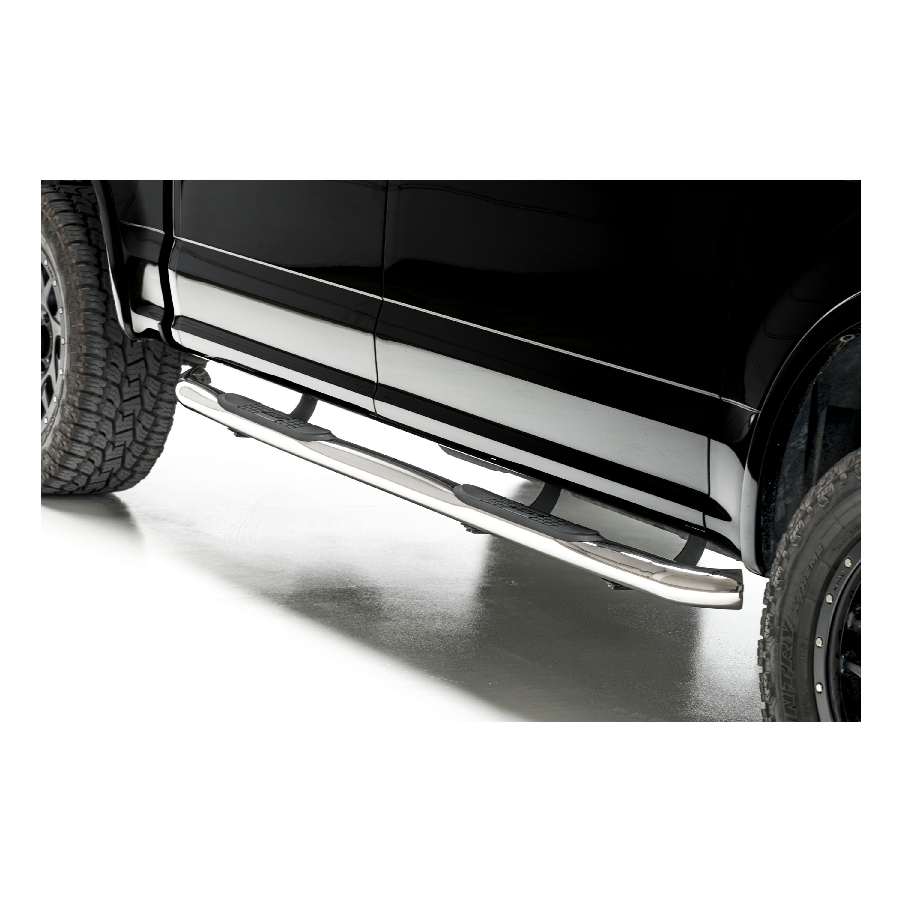 2015-2018 Ford F-150 Aries Stainless 3" Round Side Bars XLT/Crew Cab